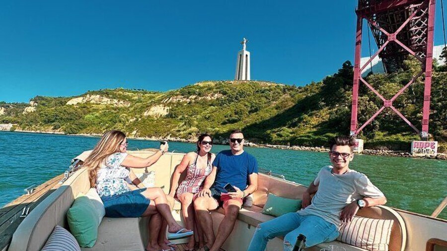The 25 de abril bridge is an iconic symbol of Lisbon, and to have the chance to go underneath is a major bonus.