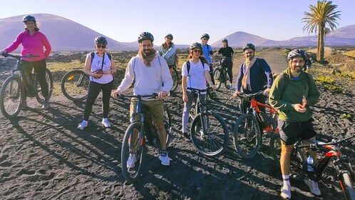 Lanzarote: Timanfaya vulkanske naturpark - el-sykkeltur