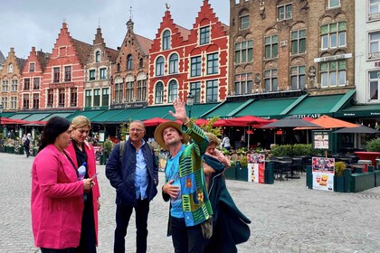 Brugge Highlights Trip vanuit Parijs Lunch Boot Bier Chocolade