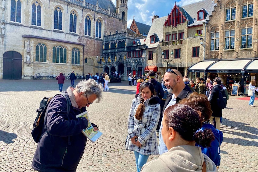 Picture 2 for Activity Bruges Highlights Trip from Paris Lunch Boat Beer Chocolate