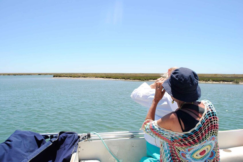 Picture 2 for Activity From Faro: Ria Formosa Lagoon Boat Tour with Local Guide