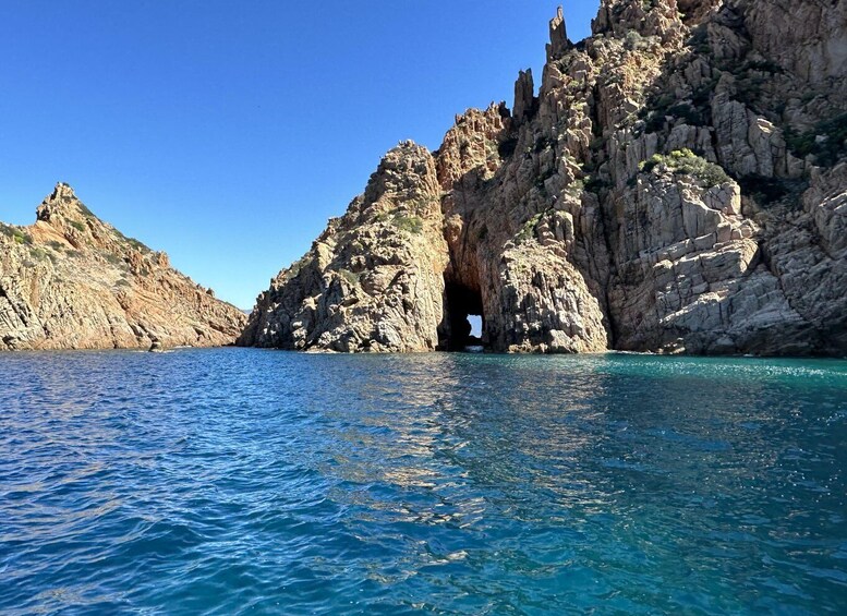 Picture 6 for Activity Cargèse: Swim and Snorkel Sea Cave Cruise with Girolata Stop