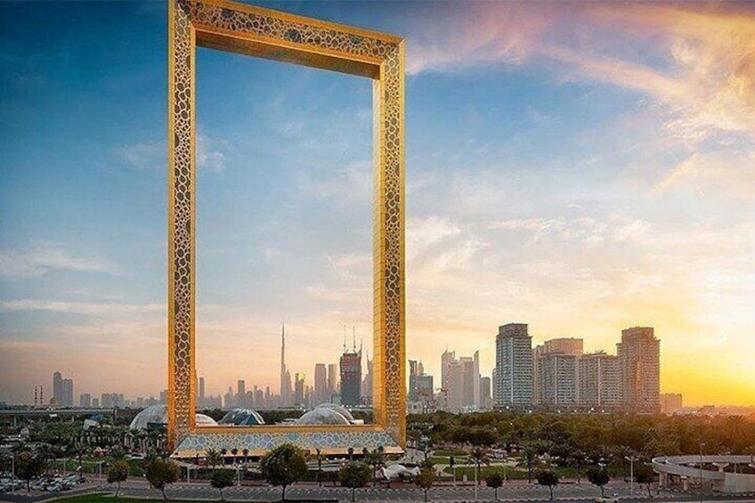 Dubai Frame and Skip the Line Miracle Garden Tickets