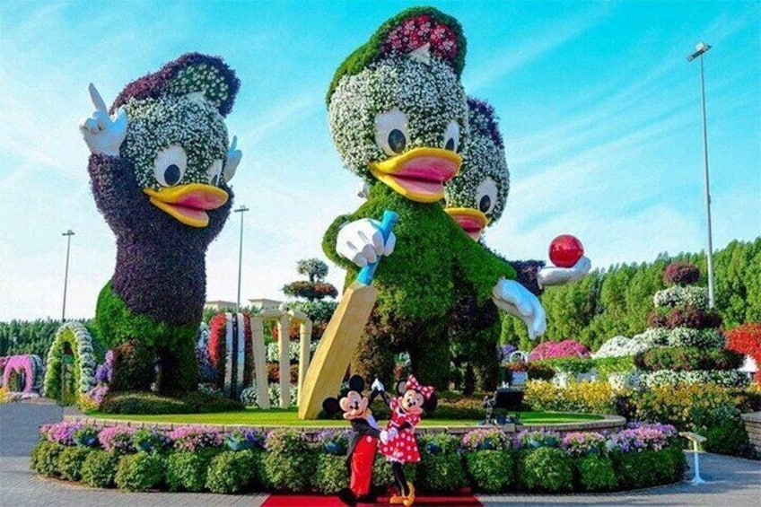 Dubai Frame and Skip the Line Miracle Garden Tickets