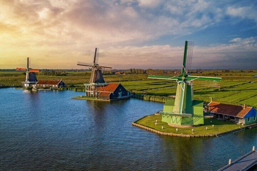 Zaanse Schans windmills