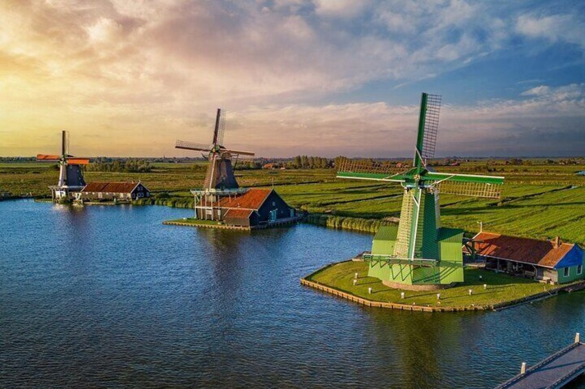 Zaanse Schans windmills