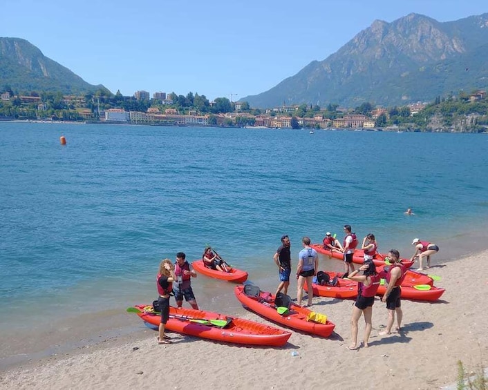 Picture 2 for Activity Valmadrera LC: Lake Como Kayak Rental with Aperitif