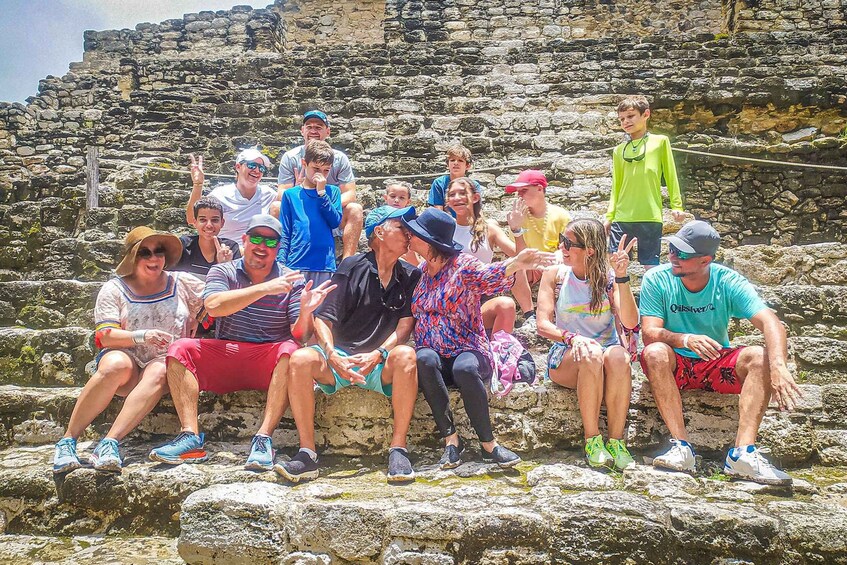 Picture 2 for Activity Chacchoben Mayan Ruins and Bacalar Lagoon Boat Excursion