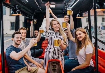 Praag: Feestbierbus