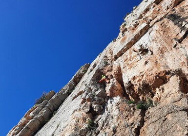 Klettertag: Ein Klettertag an einem fantastischen Felsen in Sardinien