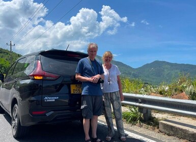 Från Hoi An: Privat transfer till Hue med fotostopp