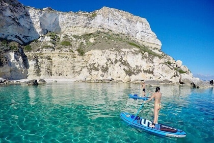 Course and Excursion in SUP to the Devil's Saddle in Cagliari