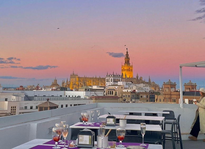 Seville: Sangria and Tapas Tasting on a Rooftop