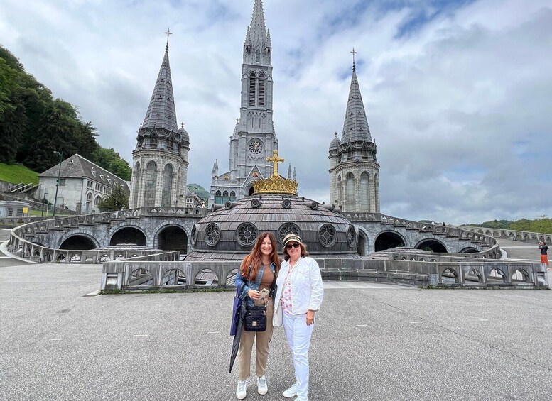 From San Sebastián: Sanctuary of Lourdes Private Day Trip