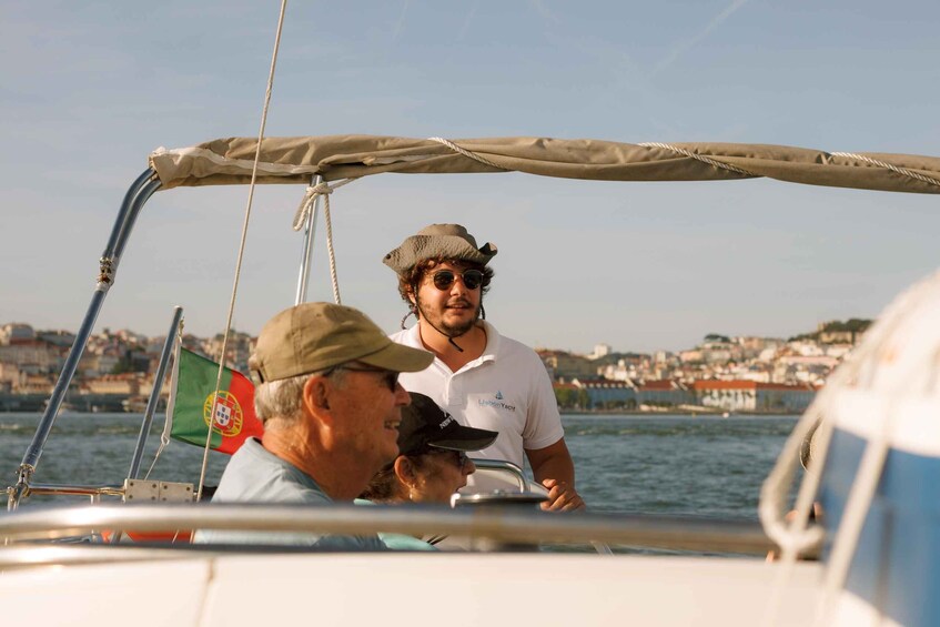 Picture 6 for Activity Lisbon: Sunset Sailing Boat Cruise with Wine