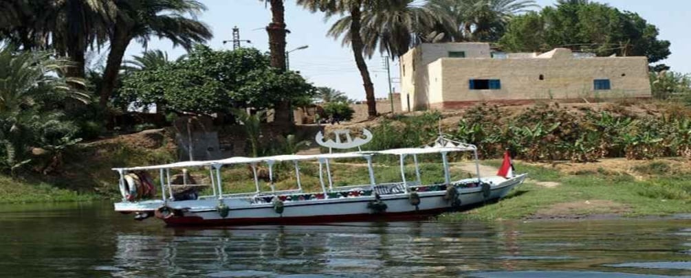 Picture 1 for Activity Luxor: Half Day Motor Boat Ride with Banana Island Visit