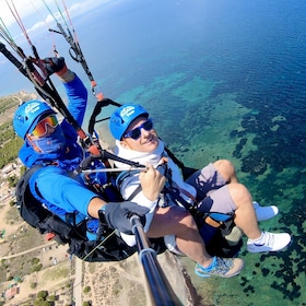 Alicante: Santa Pola, Benidorm Tandem Paragliding Experience