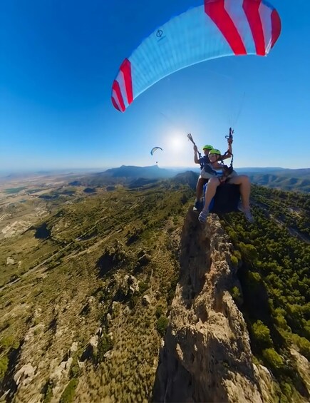 Picture 2 for Activity Alicante: Santa Pola, Benidorm Tandem Paragliding Experience