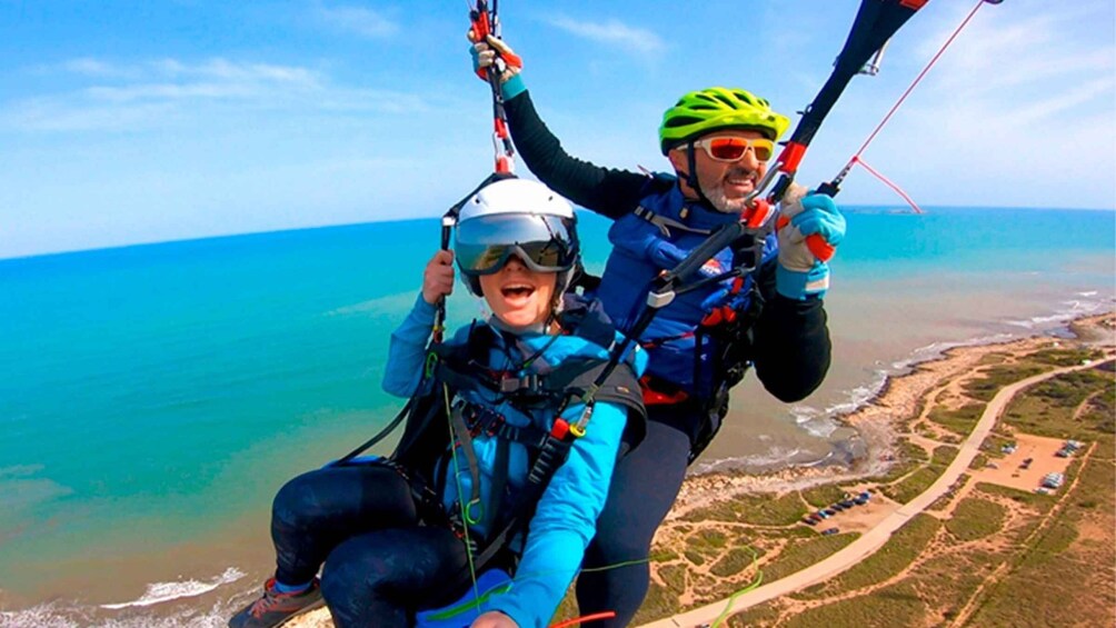 Picture 4 for Activity Alicante: Santa Pola, Benidorm Tandem Paragliding Experience