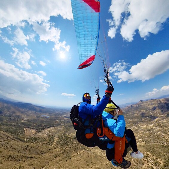 Picture 1 for Activity Alicante: Santa Pola, Benidorm Tandem Paragliding Experience