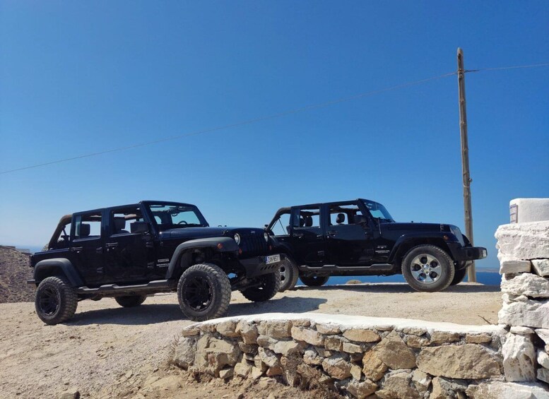 Picture 2 for Activity Mykonos: Private Jeep Tour with Myrsini beach and Ano Mera