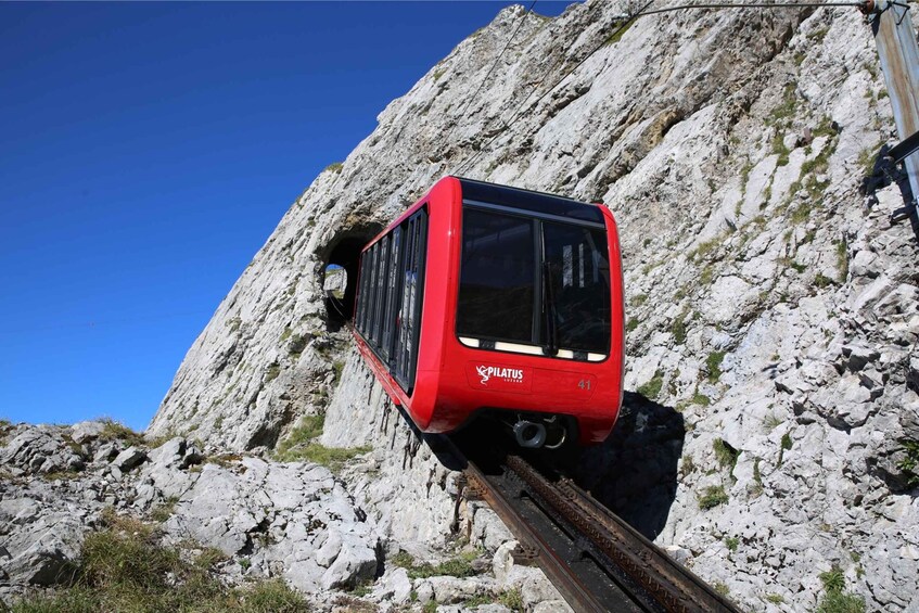 Picture 2 for Activity From Alpnachstad or Kriens: Mount Pilatus Roundtrip Ticket