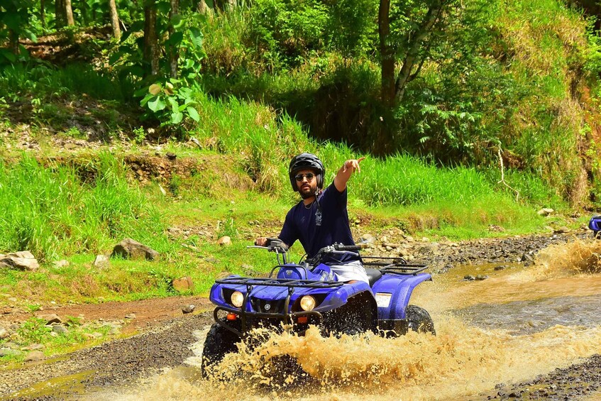 Picture 9 for Activity Jaco Beach & Los Suenos: Double ATV & Waterfalls Stop