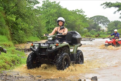 Von Jaco Beach & Los Suenos Doppelter ATV + Wasserfälle Halt