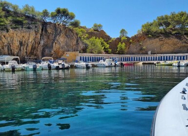 Marseille : Bateau du Parc Marin des Calanques Côte Bleue croisière