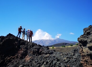 Berget Etna: Vandring till kratrarna efter 2002 års utbrott