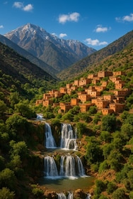 Marrakech : Parapente, balade à dos de chameau et découverte des villages b...