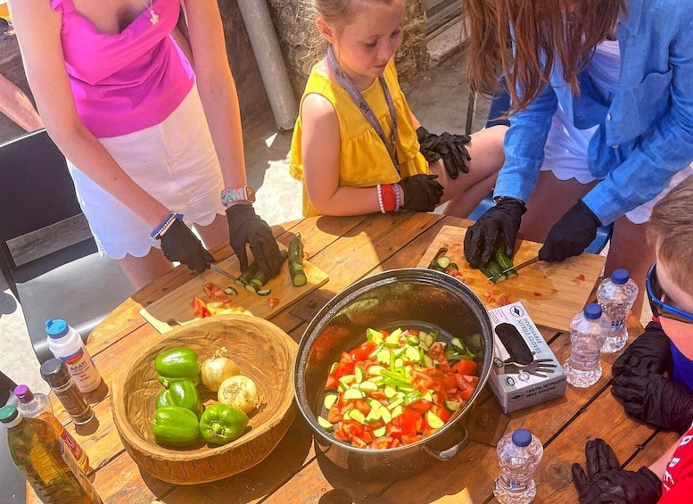 Picture 2 for Activity Mykonos: Group Cooking Class at the Home of a Local Family
