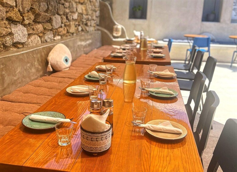 Picture 3 for Activity Mykonos: Group Cooking Class at the Home of a Local Family