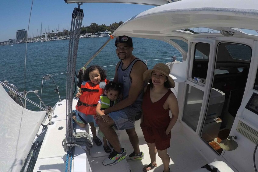 Picture 18 for Activity Marina Del Rey : 4 hour Private Catamaran Sailboat for 6