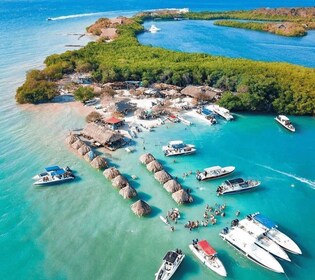 Cartagena: tour de 4 paradas por las Islas del Rosario con almuerzo