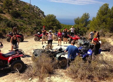 Depuis Andratx : San Telmo Quad Bike excursion