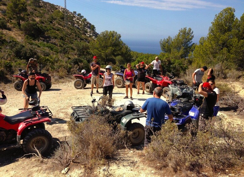 From Andratx: Guided Quad Bike Tour