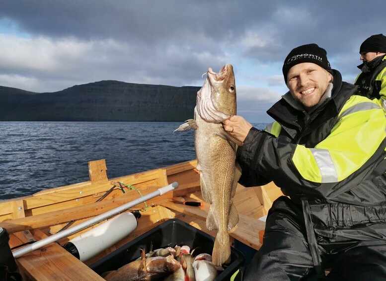 Picture 13 for Activity Árnafjørður: Guided Boat Tour with Fishing