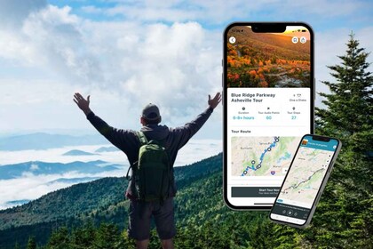 アッシュビルブルーリッジ・パークウェイ・オーディオガイド付きセルフドライブツアー