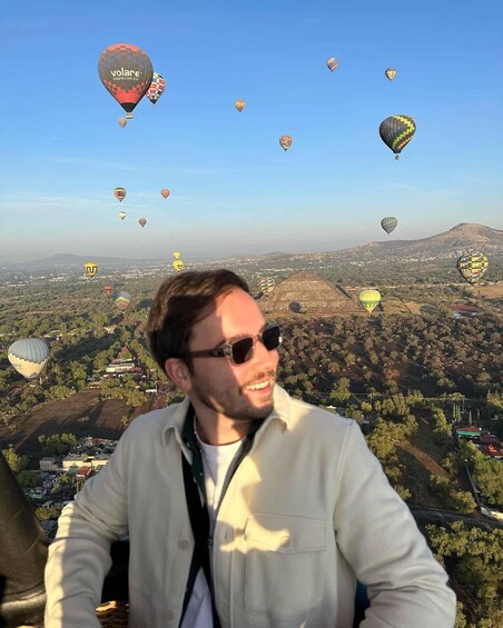 Picture 3 for Activity Hot Air Balloon Over Teotihuacán Valley