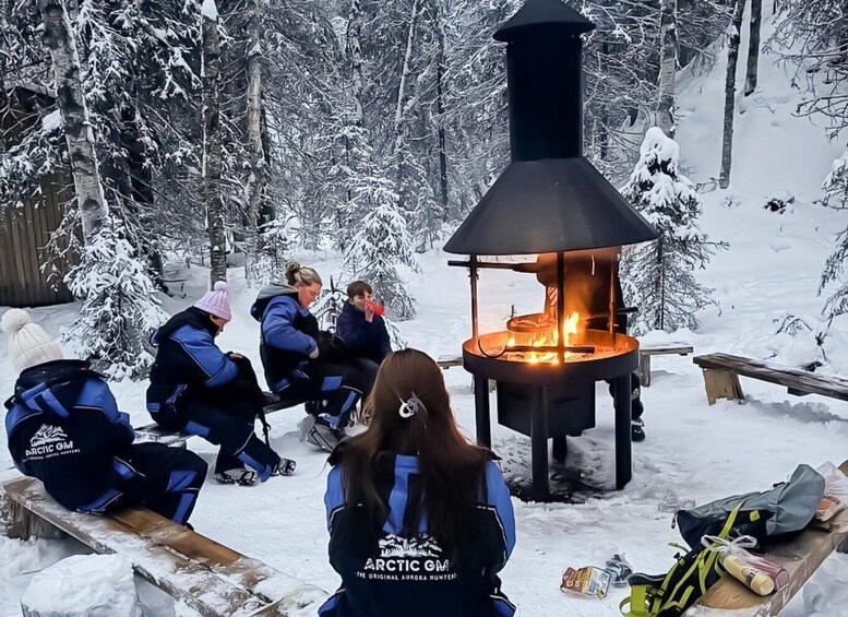 Picture 11 for Activity Rovaniemi: Korouoma Canyon & Frozen Waterfalls Tour with BBQ