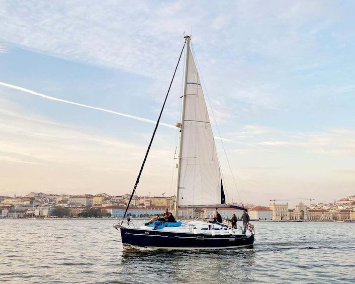 Picture 9 for Activity Lisbon: Private Sunset Sailing Tour with drinks