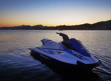 Alcudia: Jetski-tur i solnedgangen