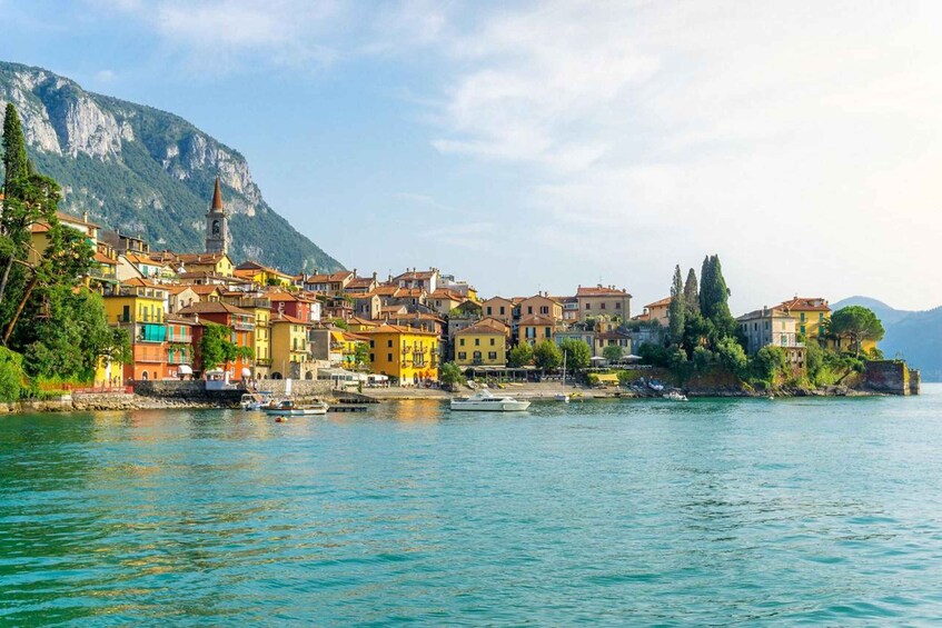 Private vehicle to Como and Bellagio from Milan (boat ride)