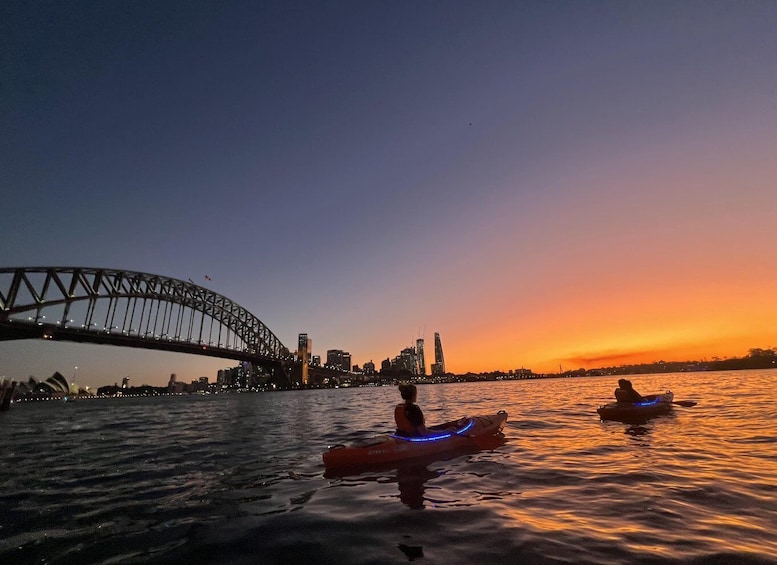 Picture 1 for Activity Sydney: Sunset Kayak Tour on Sydney Harbour