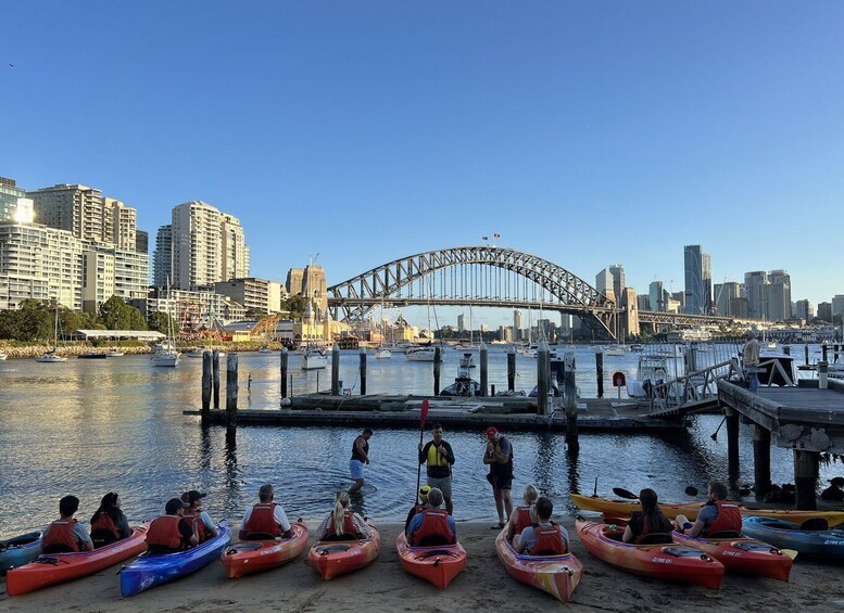 Picture 1 for Activity Sydney: Sunset Kayak Tour on Sydney Harbour