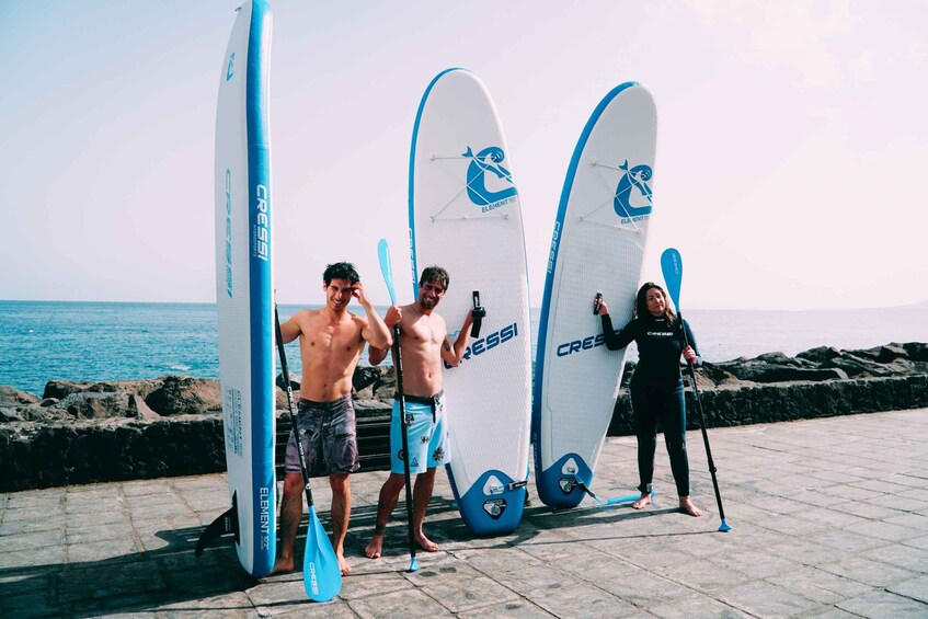 Picture 1 for Activity Puerto del Carmen: SUP Stand-Up Paddle class with insturctor