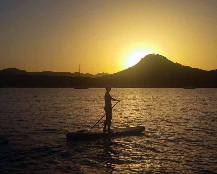 Picture 2 for Activity Cala Rajada: Stand Up Paddle Sunset Tour