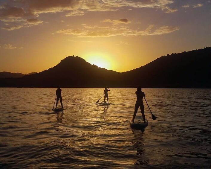 Cala Rajada: Stand Up Paddle Sunset Tour