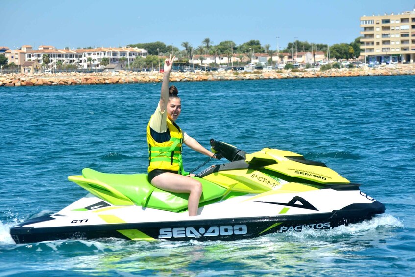 Picture 1 for Activity from Torrevieja: Jet ski tour without a license.